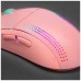 MOUSE MARS GAMING RGB MMPRO PINK AMBIDIESTRO 32K DPI en Huesoi