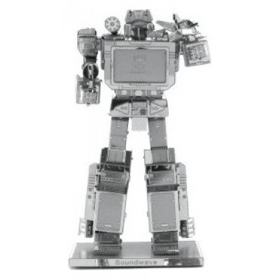 MAQUETA 3D METAL FASCINATIONS SOUNDWAVE TRANSFORMERS en Huesoi