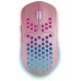 MOUSE MARS GAMING WIRELESS RGB MMW3 PINK USB 2.4G en Huesoi