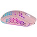 MOUSE MARS GAMING WIRELESS RGB MMW3 PINK USB 2.4G en Huesoi