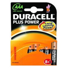 Duracell Plus Power Pila Alcalina AAA LR03 Pack 8 en Huesoi