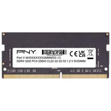 SODIMM DDR4 8GB 3200MHz PNY Cl 22 1X8 1.2V en Huesoi