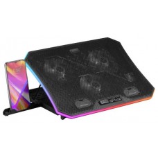 MARS GAMING Base Refrig. portatil 19" +sopor movil en Huesoi