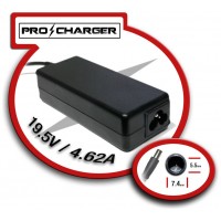 Cargador 19.5V/4.62A 7.4mm x 5.5mm 90w Pro Charger (Espera 2 dias) en Huesoi
