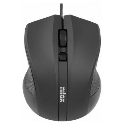 Nilox Ratón MOUSB1002 1600 dpi USB en Huesoi