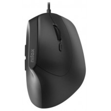 Nilox Ratón Vertical 3600 DPI, 6 botones, negro en Huesoi