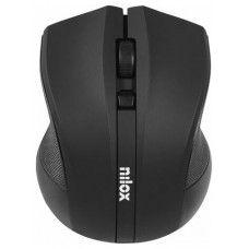 Nilox Ratón MOWI1001 Inalámbrico Amb.1600DPI Negro en Huesoi