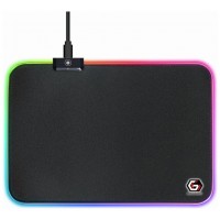 ALFOMBRILLA GAMING GEMBIRD LUZ LED NEGRO M 350X250X4 RGB en Huesoi