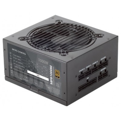FUENTE ALIMENTACION 1000W MARS GAMING 80+GOLD ATX (Espera 4 dias) en Huesoi