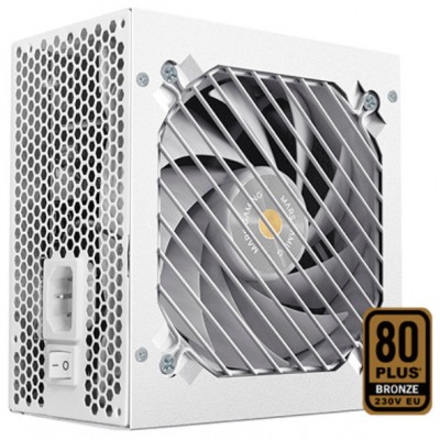 FUENTE ALIM. 750W SI MODULAR 80+ BRONZE BLANCO MARS GAMING (Espera 4 dias) en Huesoi