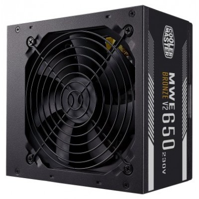 FUENTE ALIMENTACION COOLER MASTER MWE BRONZE V2 650W 230V 80+ BRONZE MPE-6501-ACABW-BEU (Espera 4 dias) en Huesoi