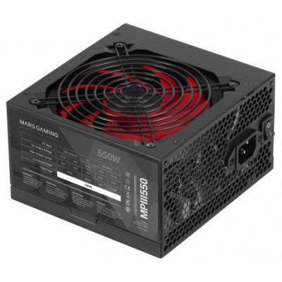 FUENTE ALIMENTACION 550W MARS GAMING PFC-ACTIVO 85+ (Espera 4 dias) en Huesoi