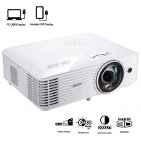 PROYECTOR ACER S1286HN DLP 3D XGA 3500LM 20000/1 HDMI RJ45 SHORT 0.6 EURO EMEA en Huesoi