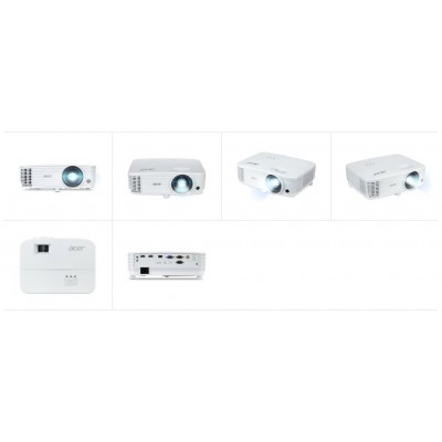 Acer P1257i videoproyector Proyector de alcance estándar 4500 lúmenes ANSI XGA (1024x768) 3D Blanco (Espera 4 dias) en Huesoi