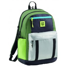 MOCHILA TRIPLE AMSTERDAM RECICLADA RIDER GREEN MIQUELRIUS MR19331 (Espera 4 dias) en Huesoi