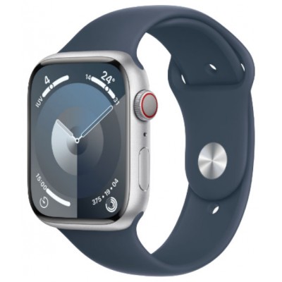 APPLE WATCH SERIES 9 CAJA ALUMINIO GPS 41mm CORREA DEPORTIVA STORM BLUE S/M (Espera 4 dias) en Huesoi