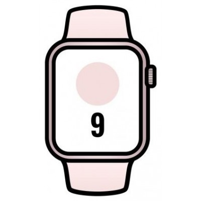 APPLE WATCH SERIES 9 CAJA ALUMINIO GPS 41mm CORREA DEPORTIVA LOOP LIGHT PINK (Espera 4 dias) en Huesoi