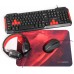 PACK TECLADO MOUSE HEADSET Y ALFOMBRILLA MARS GAMING en Huesoi