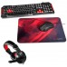 PACK TECLADO MOUSE HEADSET Y ALFOMBRILLA MARS GAMING en Huesoi