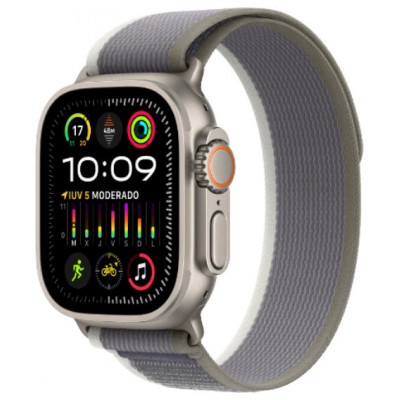 APPLE WATCH ULTRA 2 CAJA TITANIO GPS+CELL 49mm CORREA LOOP GREEN/GREY TRAIL S/M (Espera 4 dias) en Huesoi