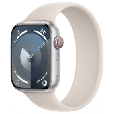 APPLE WATCH SERIES 9 CAJA ALUMINIO GPS+CELL 45mm CORREA DEPORTIVA LOOP STARLIGHT (Espera 4 dias) en Huesoi