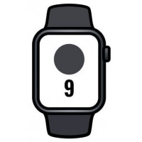 APPLE WATCH SERIES 9 CAJA ALUMINIO GPS+CELL 45mm CORREA DEPORTIVA MIDNIGHT S/M (Espera 4 dias) en Huesoi