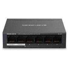 SWITCH POE+ NO GESTIONABLE MERCUSYS MS106LP 6P 10/100 en Huesoi