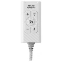 TARJETA DE SONIDO USB 7.1  MARS GAMING MSC2 WHITE en Huesoi