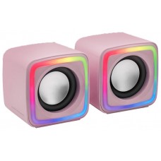 MARS GAMING Altavoces MSCUBE Premium 8W Pink en Huesoi