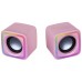 MARS GAMING Altavoces MSCUBE Premium 8W Pink en Huesoi