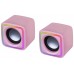 MARS GAMING Altavoces MSCUBE Premium 8W Pink en Huesoi