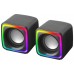 ALTAVOCES 2.0 MARS GAMING MSCUBE BLACK 8W RMS SONIDO en Huesoi