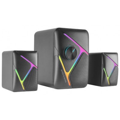 ALTAVOCES BLUETOOTH MS-H21 RGB NEGRO MARS GAMING (Espera 4 dias) en Huesoi