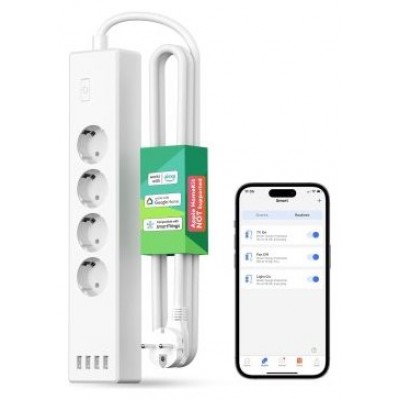 REGLETA SMART WIFI CUATRO SHUKO, CUATRO USB COMPATIBLE en Huesoi