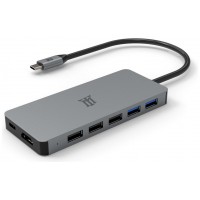 HUB MAILLON PREMIUM TIPO C 3.1 TO HDMI 4K ALUMINIO 11.1 en Huesoi