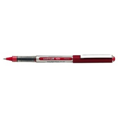 ROLLER UB-150 EYE MICRO TINTA LIQUIDA 0.5MM ROJO UNI-BALL 162560000 (MIN12) (Espera 4 dias) en Huesoi