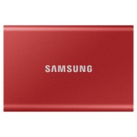 Samsung Portable SSD T7 1000 GB Rojo (Espera 4 dias) en Huesoi