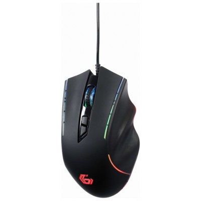RATON GAMING GEMBIRD USB CON RETROILUMINACION RGB, 8 BOTONES en Huesoi