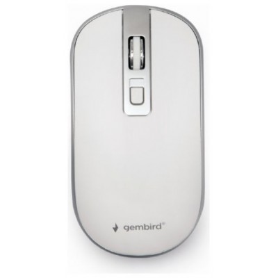 RATON GEMBIRD WIRELESS OPTICAL WHITE SILVER en Huesoi