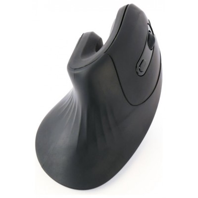 RATON OPTICO INALAMBRICO GEMBIRD ERGONOMICO DE 6 BOTONES, NEGRO en Huesoi