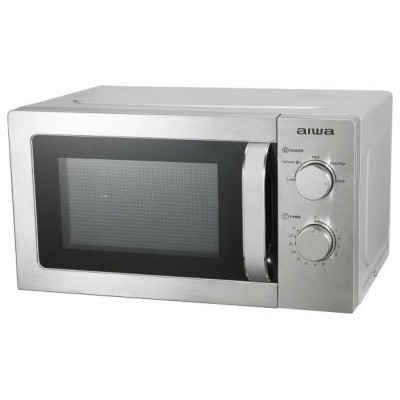 MICROONDAS AIWA MW-200SL FRONTAL ACERO INOX CAPACIDAD en Huesoi