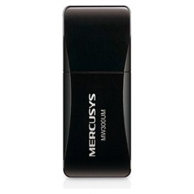 USB WIFI MERCUSYS MW300UM WIRELESS N 300MBPS MINI USB en Huesoi