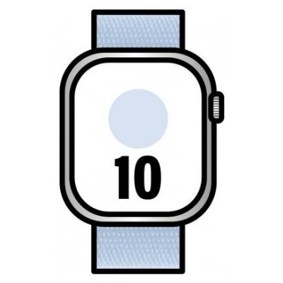 APPLE WATCH SERIES 10 CAJA ALUMINIO GPS 42mm CORREA DEPORTIVA LOOP CLOUD (Espera 4 dias) en Huesoi