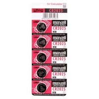 Maxell  Pila Botón Litio CR2025 3V Blister*5 en Huesoi