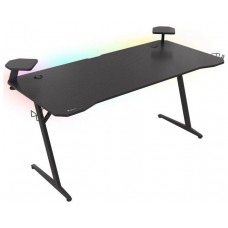 MESA GAMING GENESIS HOLM 510 RGB NEGRO CARBONO 160X75 CM en Huesoi