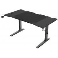 MESA GAMING GENESIS HOLM MODULAR 140 RGB NEGRO 140X75 CM en Huesoi