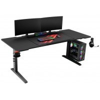 MESA GAMING GENESIS HOLM MODULAR 180 RGB NEGRO 180X75 CM en Huesoi