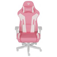 SILLA GAMING GENESIS NITRO 710 GASLIFT 4 150KG ROSA-BLANCO en Huesoi