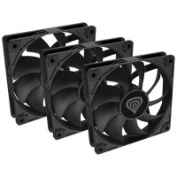 NATEC Oxal 120 Carcasa del ordenador Ventilador 12 cm Negro 3 pieza(s) en Huesoi