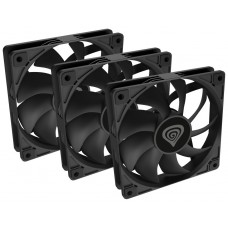 VENTILADOR CAJA GENESIS OXAL 120 NEGRO ALTO RENDIMIENTO 120 MM PACK 3 UDS en Huesoi